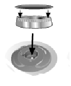 ). Εάν η βάση εστιών σας διαθέτει αυτόματο άναμμα (σπινθηριστές). 1. Πιέστε το διακόπτη του επιλεγμένου καυστήρα και γυρίστε τον προς τα αριστερά έως την μέγιστη ισχύ.