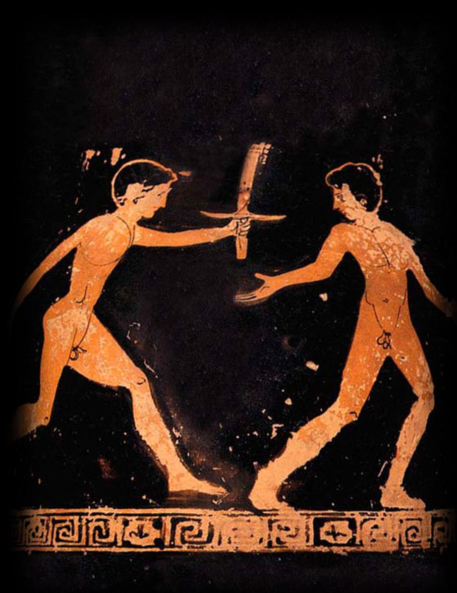 Η λαμπαδηδρομία στους Αρχαίους Ολυμπιακούς Αγώνες αγώνισμα εκτός του επίσημου προγράμματος διαγωνίζονταν οι νεαροί σε ηλικία