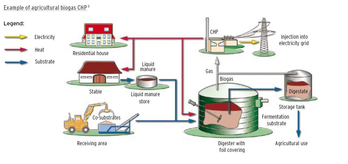 ΣΗΘ από Βιοαζριο Source: A Biogas