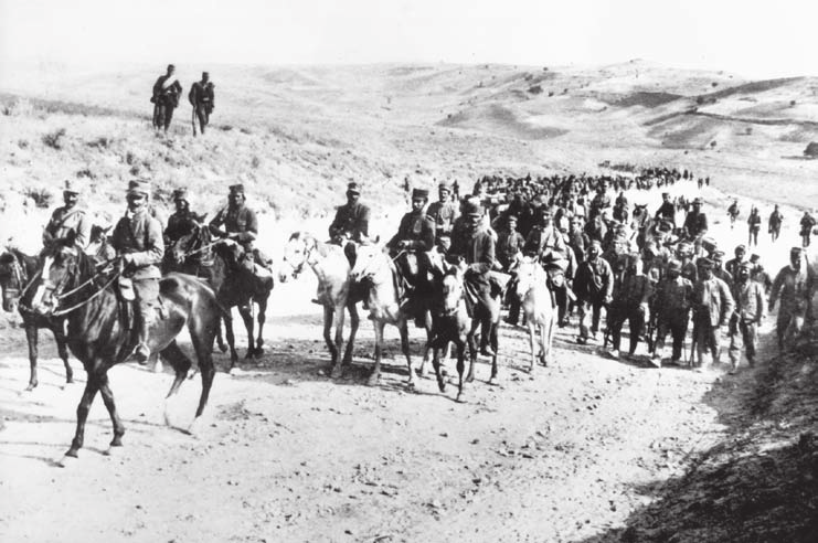 Πορεία προς το μέτωπο, Β Βαλκανικός Πόλεμος. Πηγή: www.army.