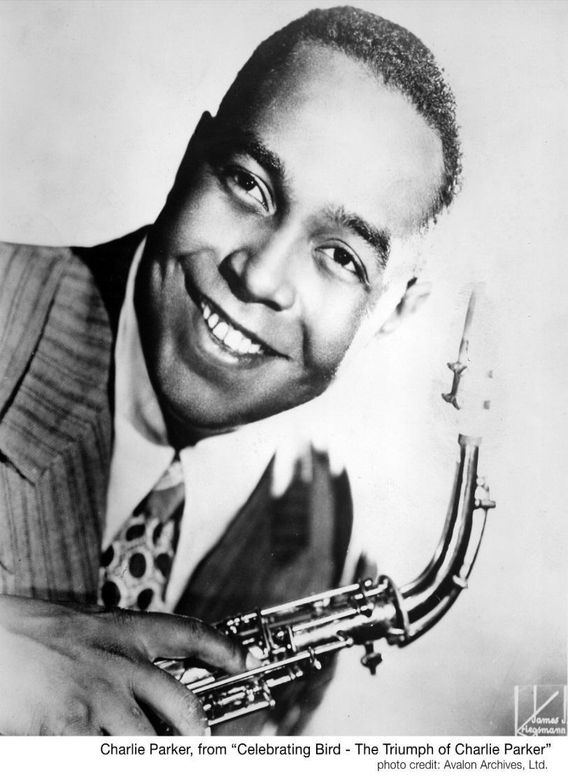 Charlie Parker Υπήρξε ένας από τους σημαντικότερους αφροαμερικανούς της τζαζ, συνθέτης και άλτο σαξοφωνίστας.