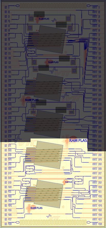 ΚΕΦΑΛΑΙΟ 5: ΠΕΙΡΑΜΑΤΙΚΑ ΑΠΟΤΕΛΕΣΜΑΤΑ ΠΕΙΡΑΜΑΤΙΚΑ ΑΠΟΤΕΛΕΣΜΑΤΑ Στο συγκεκριμένο κεφάλαιο ακολουθεί χαρακτηρισμός μερικών διατάξεων του chip που περιεγράφηκε και ο οποίος έλαβε χώρα στο εργαστήριο