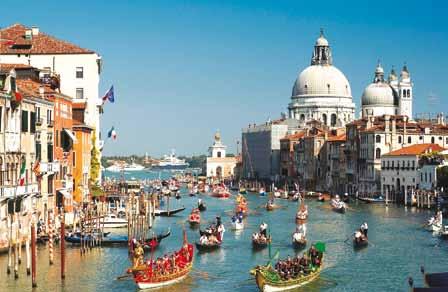 Θα διασχίσουμε την περιοχή με τις ομορφότερες παραλίες της Ιταλίας, θα περάσουμε περιφερειακά της Μπολόνιας και αφού αφήσουμε πίσω μας την κοιλάδα του Πάδου και την Πάδοβα, θα φτάσουμε στην Βενετία.