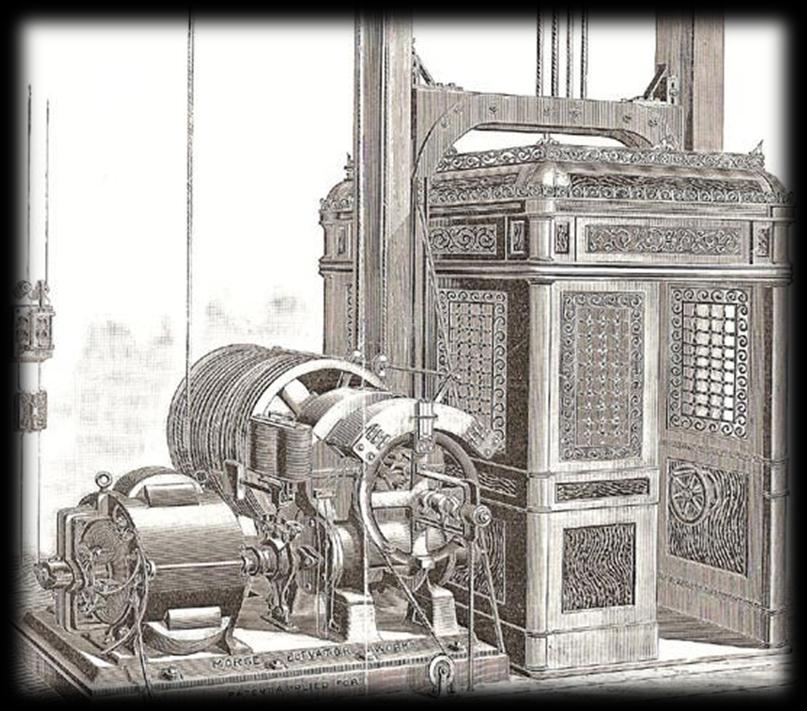 Ο μηχανικός ανελκυστήρας έλξης τυμπάνου Ο ανελκυστήρας έλξης τυμπάνου, είναι ένας τύπος μηχανικού ανελκυστήρα, στον οποίο η ανάρτηση του θαλάμου