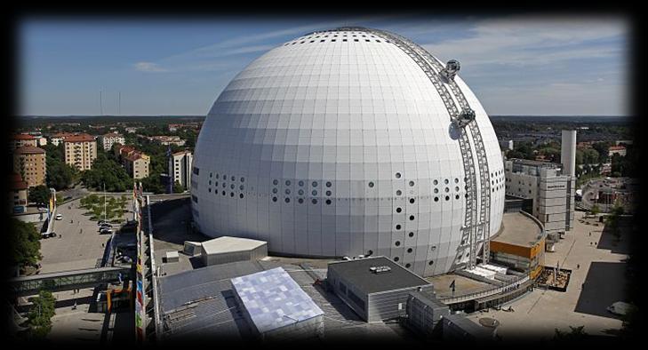Λοιποί τύποι ανελκυστήρων και συναφών συστημάτων Το σύστημα SkyView στη Στοκχόλμη Το SkyView είναι εγκατεστημένο επάνω στο Globen, μια κατασκευή η οποία