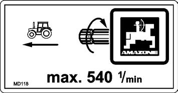 Γενικές δηγίες ασφαλείας MD 114 Αυτό τ εικνσύμβλ επισημαίνει ένα σημεί λίπανσης.