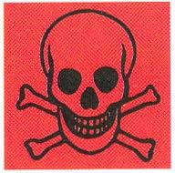 Σύμβολο Περιγραφή των κινδύνων Παραδείγματα προϊόντων Προληπτικά μέτρα -Τοξικές και επιβλαβές ουσίες και συσκευάσματα που παρουσιάζουν, ακόμη και σε μικρές ποσότητες, κίνδυνο για την υγεία.