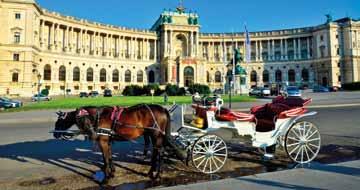 Δάση Μεταφορές/ξεναγήσεις σύμφωνα με το πρόγραμμα για όλα τα ξενοδοχεία Αρχηγός/ συνοδός Τοπικός ξεναγός στη Βιέννη Ασφάλεια αστικής ευθύνης ΔΕΝ ΠΕΡΙΛΑΜΒΑΝΟΝΤΑΙ: Φόροι αεροδρομίων & επίναυλος