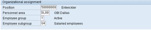 Πρόσληψη εργαζομένων Άσκηση: Πρόσληψη των εργαζομένων για τις νέες θέσεις. Σύντομη Περιγραφή: Χρησιμοποιήστε το SAP Easy Access Μενού για να προσλάβετε δύο υπαλλήλους στο τμήμα Security.
