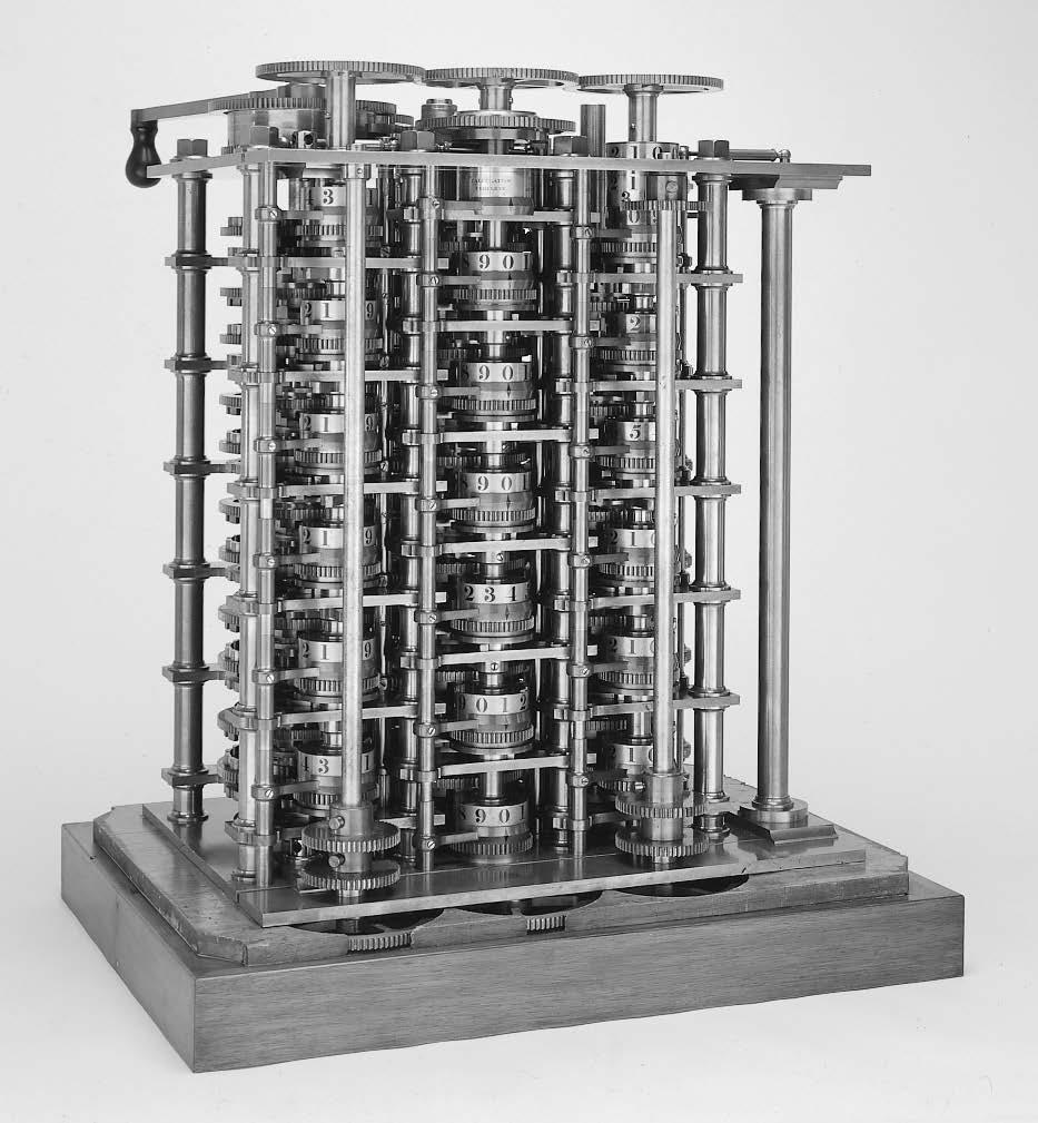 Η πρώτη αριθμομηχανή The Babbage Difference Engine (1832) 25,000 parts cost: