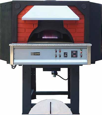 Φούρνοι πίτσας με ξύλα και υγραέριο KARAMCO. Τεχνικά χαρακτηριστικά: Κατασκευασμένοι από ειδικό υλικό με την ενίσχυση οξειδίου του αργιλίου.