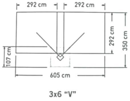 ΔΙ/ΣΗ ΣΗΜΕΙΩΣΕΙΣ 3x6 3,5x7 4x8 Y max (cm) 324 Y min (cm) 240 Y max (cm) 348 Y min (cm) 254 Y max (cm) 386 Y min (cm)