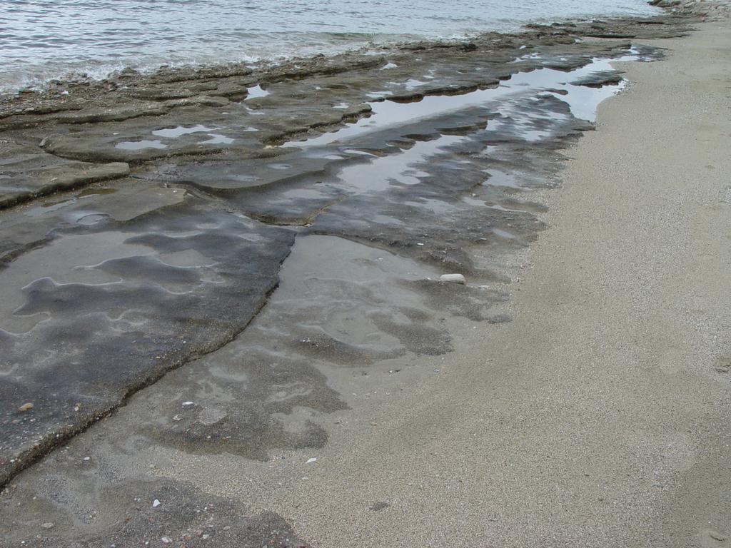 Γεωµορφολογικοί Δείκτες Beach rocks Οι