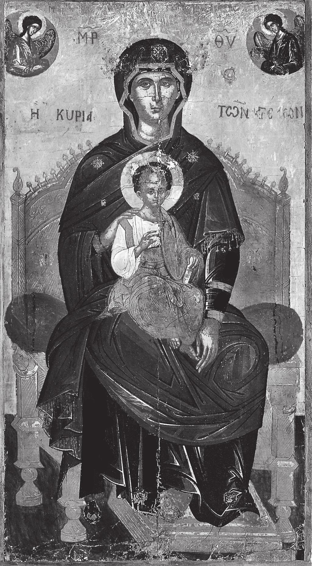 ΜΑΡΙΑ ΑΓΡΕΒΗ Εικ. 3. Αγία Πετρούπολη, Μουσείο Ερμιτάζ, Ἡ Κυρία των Αγγέλων. Εικόνα του κύκλου του ζωγράφου Α.