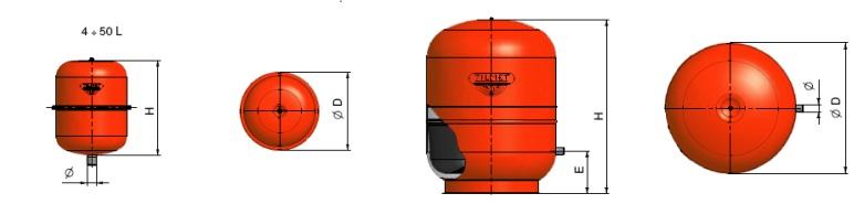 230 ΔΟΧΕΙΑ ΔΙΑΣΤΟΛΗΣ ZILMET-ELBI ΧΩΡ/ΤΑ LT ΥΨΟΣ ELBI/ZILMET H (mm) ΔΙΑΜΕΤΡΟΣ ELBI/ZILMET D (mm) ΣΥΝΔΕΣΗ ELBI/ZILMET ELBI ΤΙΜΗ ( ) ZILMET 8 300 295 205 220 ¾"G 29 30 12 300 281 270 294 ¾"G 30 33 18