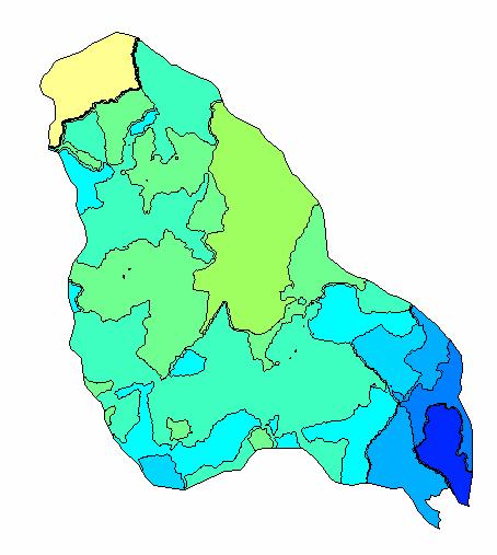 120 ΚΕΦΑΛΑΙΟ 5 των κλιματικών τους συνθηκών (υψηλότερες θερμοκρασίες και λιγότερες βροχοπτώσεις). Ανάγκες σε νερό (m 3 /στρέμμα) Σχήμα 5.