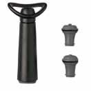 more products WINE TOOLS Wine Protector Αμπούλες αζώτου Wine Saver Θήκη Corkscrew Case Prestige Black