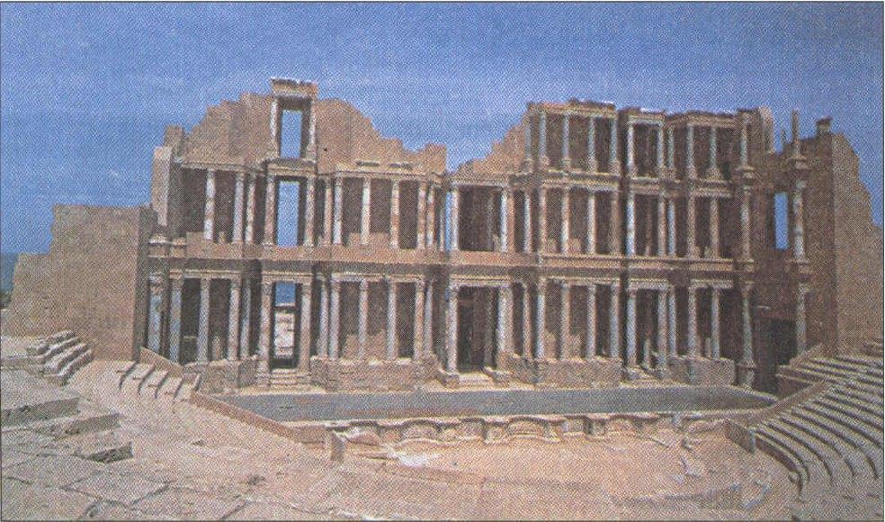 5. Σαβράθα (Λιβύη). Το Θέατρο. 1ος αι. μ.