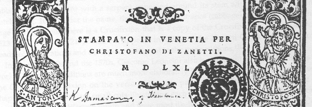 Zanetti (1561).
