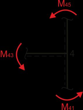 10 ΣΕΛΙΚΕ ΡΟΠΕ Μ 23= (1,5φ 2-1 5Τ 23) 40 Μ 23=-0,13258 EIδ-40 Μ 43= (1,5φ 4-1 5Τ 43)+90 Μ 43 =0,50EIφ 4+0,08335EIδ+90 Μ 45= (1,5φ 4-1 5Τ 45) Μ 45=1,50EIφ 4+0,75EIδ Μ 14= (2φ 1+φ 4-3Τ 41) Μ 14=0,50EIφ