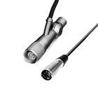 Neumann: Microphone accessories: Cables (Continued) 006621 IC 6 10m long microphone cable with swivel mount for USM 69 I. Nickel.