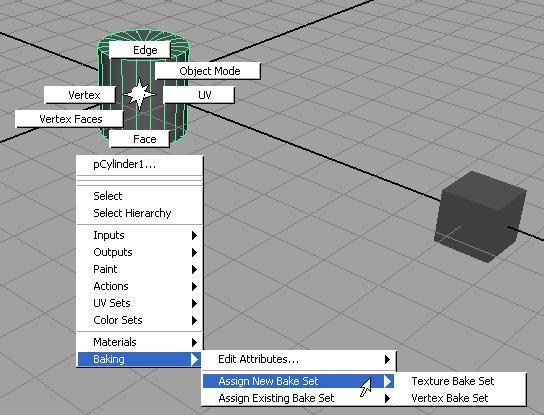 4.3 TIPS FOR BAKING - Selecting a surface (A) and baking it, then selecting another surface (B) and baking it is not the same as selecting two surfaces (A and B) and baking them together.