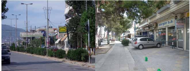 Έτσι, τάσεις ανάπτυξης κεντρικών λειτουργιών, κυρίως εµπορίου και λιγότερο γραφείων και υπηρεσιών, παρατηρείται κατά µήκος των οδών ηµοκρατίας, Φιλαδελφείας, Λιοσίων και εκελείας.
