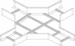 CABLE LADDER FITTINGS Cable Ladder Lifht Duty Bend 45 o Pre-Galvanized / EN ISO 10147 WIDTH THICKNESS 031.100060125 100 1.25 031.150060125 150 1.25 031.200060125 200 1.25 031.300060125 300 1.25 031.400060150 400 1.