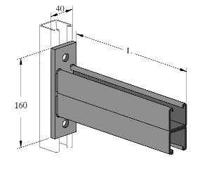 MRB600 MRB 100 mm MRB 200 mm MRB 300 mm MRB 400 mm MRB 500 mm MRB 600 mm Double Rail