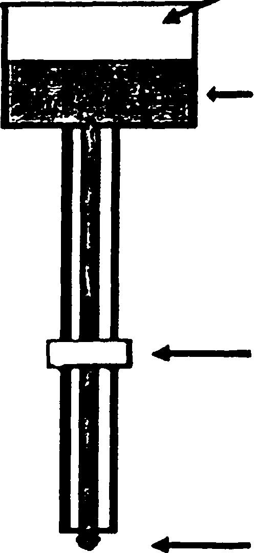 V διαμέτρου 70 pm μέσω πίεσης 1 bar αερίου αζώτου (καθαρότητας 99.999% ) που εφαρμόζεται στο χώρο της δεξαμενής (Εικόνα 18). Οι σταγόνες σχηματίζονται στη άκρη του τριχοειδούς αγγείου.