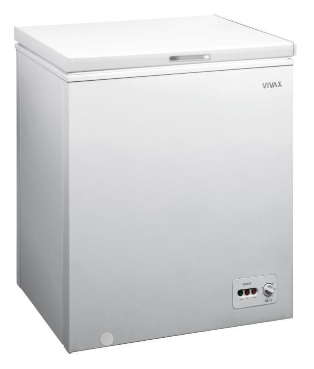 Vertical freezer Vf-157 WΗ ψυγείου 157 lit 55x142x55 5