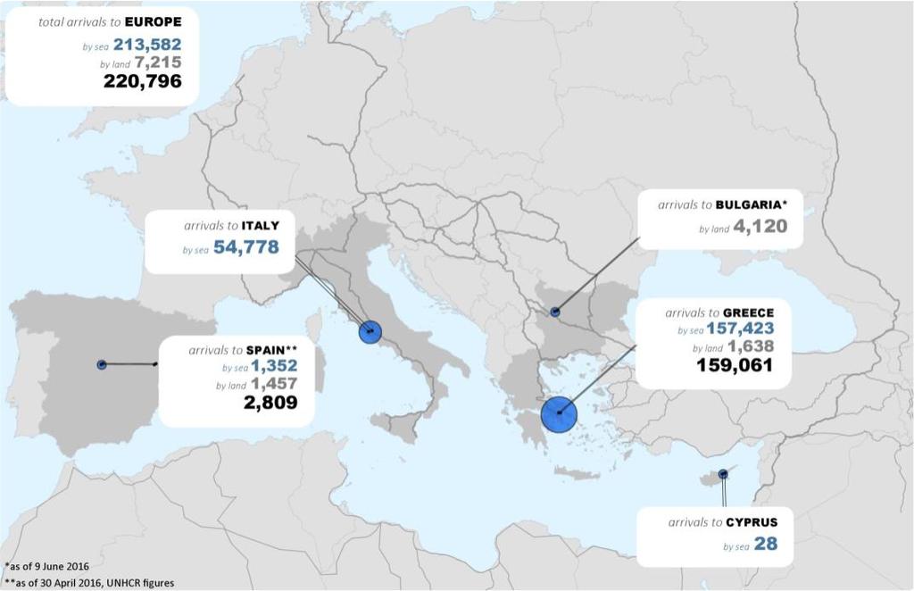 ΠΛΑΙΣΙΟ Από το 2011, η γεωπολιτική αστάθεια στη Μ. Ανατολή και τη Β.