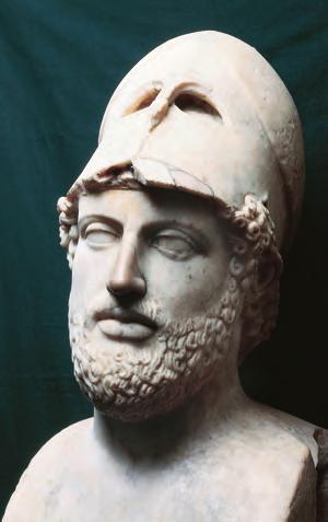 ) die für Freiheit und Demokratie verantwortlichen Werte Athens mit großem Selbstbewusstsein vor. Perikles (ca. 490 429 v. Chr.