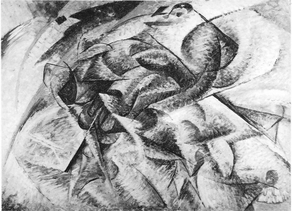 Umberto Boccioni, Δυναμισμός Ποδηλάτη 1053J.