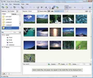 Από προεπιλογή, οι εικόνες εισάγονται σε φάκελο που έχει δημιουργηθεί στο "Pictures" (Εικόνες) (σε Windows XP, "My Pictures" (Οι εικόνες μου)) και ονομάζεται με την ημερομηνία εισαγωγής.