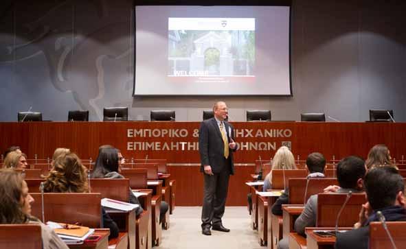 ΡΕΠΟΡΤΑΖ PON Global Negotiation for Executives Athens Class 2016 Κατά την τελετή απονομής των πιστοποιητικών ολοκλήρωσης της παρακολούθησης του Προγράμματος, ο Πρόεδρος του ΕΒΕΑ, της ΚΕΕΕ και του Ι.Δ.