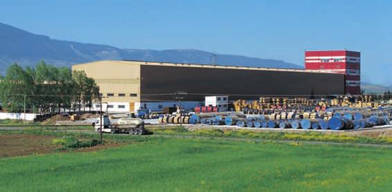 HELLENIC CABLES Copper conductors and Enamelled Wires (Livadia) Total area: 121,818 square meters Buildings: 13,890 square meters Production Capacity: 14,000 tons annually The Livadia plant carries