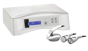 Microdermabrasion device with diamond heads.