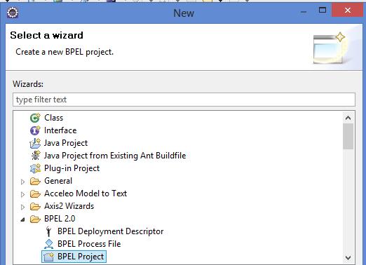 Eclipse BPEL Project File