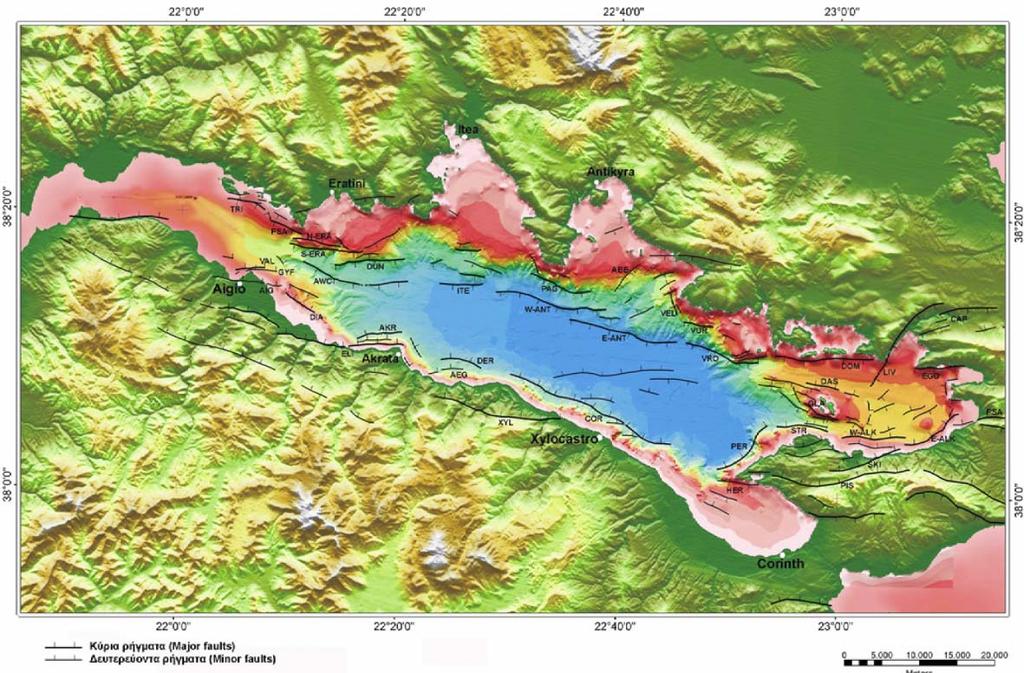 Γεωφυσική, ιζηµατολογική µελέτη Τηλεµετρική παρακολούθηση κρατήρων διαφυγής ρευστών σε σεισµικά ενεργές περιοχές ιδακτορική ιατριβή Εικόνα 3.4.