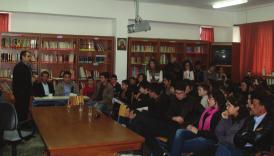 ανθρώπινη υγεία, για την ενημέρωση των μαθητών του Γυμνασίου Βενεράτου, κατόπιν πρόσκλησης του Διευθυντή του Γυμανσίου.