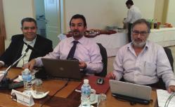 Σύνοδος Προέδρων - Αντιπροέδρων Λαμία (10-12/03) Προεδρείο Συνόδου Αποτελέσματα 41ης Συνόδου Προέδρων & Αντιπροέδρων Τ.Ε.Ι H 41η Σύνοδος Προέδρων - Αντιπροέδρων των ΤΕΙ κατέληξε στα εξής: 1.