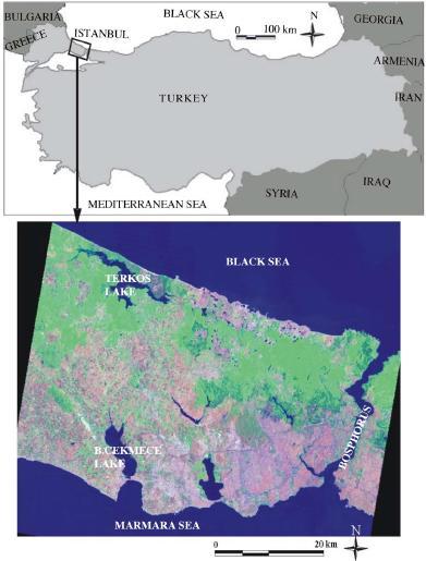 σύνολό της έχει έκταση 2.238,6 km 2, ενώ το ευρωπαϊκό τμήμα που μελετήθηκε καλύπτει 1.695 km 2. Ο πληθυσμός της πόλης υπερδιπλασιάστηκε σε λιγότερο από 20 χρόνια (1980-2000).