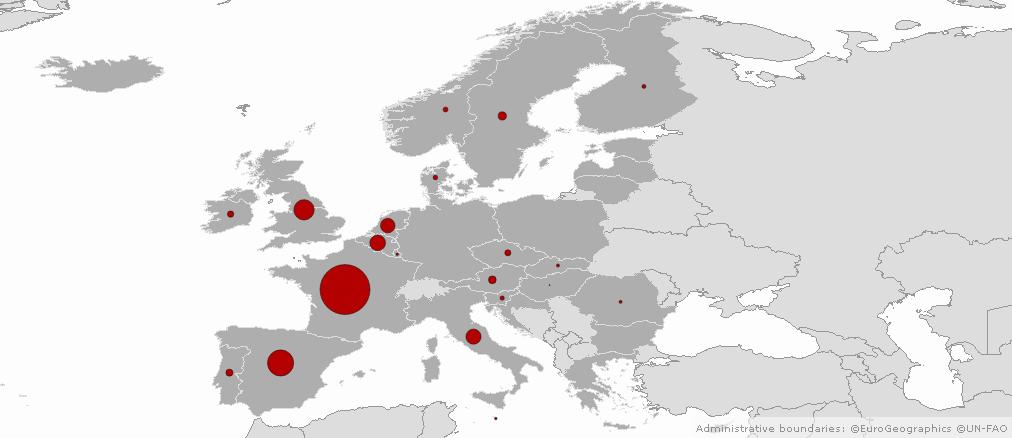 Πυρετός από τον ιό Zika Σελίδα 4 Έως τις 9 Μαρτίου 2017 επιβεβαιώθηκαν στην Ευρωπαϊκή Ένωση 2068 κρούσματα (Ν.) σχετιζόμενα με ταξίδια, σε αυτά περιλαμβάνονται 96 έγκυες (Ε.