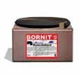 Στεγανωτικά BORNIT -PROFI 1K EXPRESS Επισκευαστικό ασφαλτικό γαλάκτωμα Επαλειφόμενο προϊόν ασφαλτικής βάσης 1 συστατικού ταχείας πήξης το οποίο είναι εμπλουτισμένο με κόκκους πολυστερίνης και