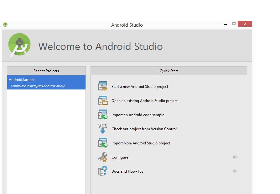 2.2 Android Studio Το επίσημο Android IDE http://developer.android.com/sdk/index.html.