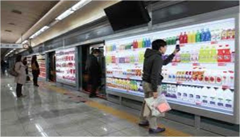 Παραδείγματα Problem Solving Μετατροπή των σταθμών Μετρό σε σημεία πώλησης, μέσω QR Code σε Posters και Mobile