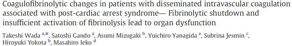 Thrombosis