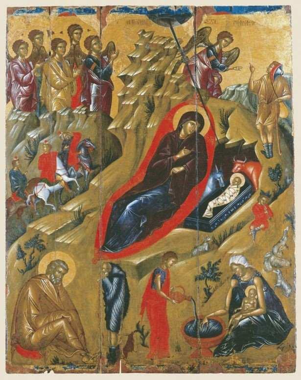 Η Γέννηση στη Τέχνη 2 Η Γέννηση του Χριστού. 15ος αιώνας.