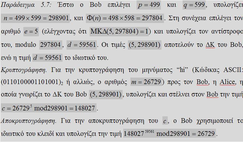 Κπςπηογπαθία Γημόζιος Κλειδιού Ο Αλγόριθμος RSA (Κπςπηογπάθηζη)